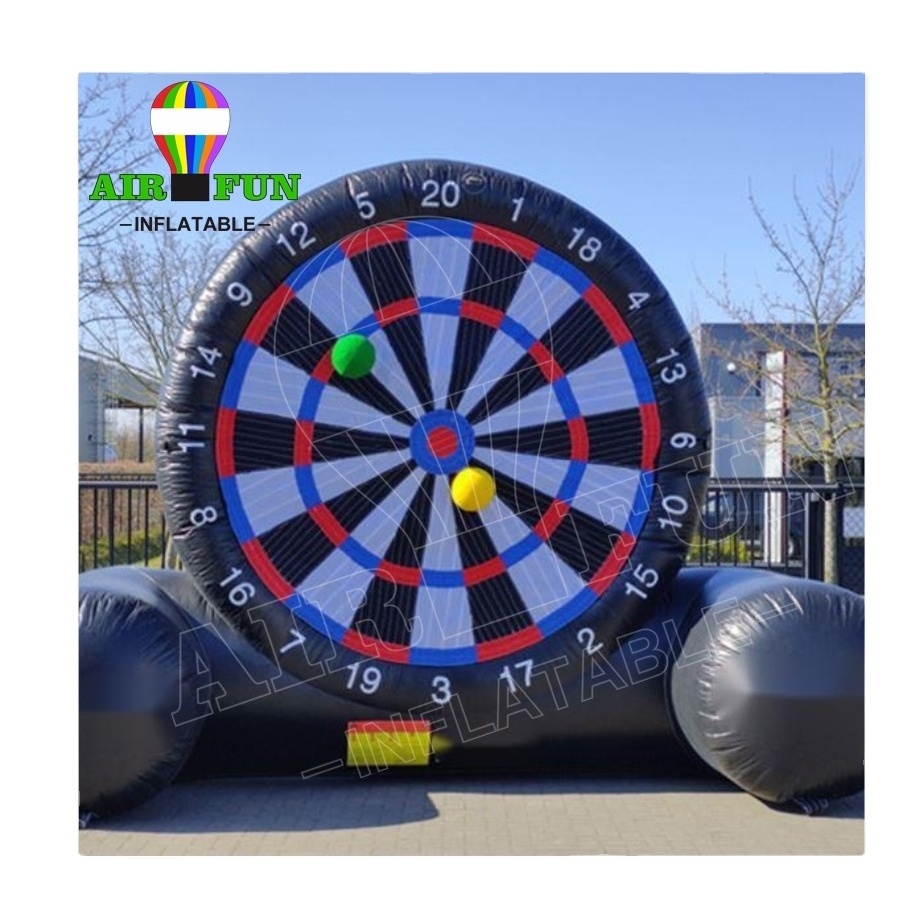 Airfun Quality Assurance inflatable football kick outdoor big inflatable soccer dart board