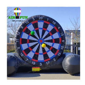 Airfun Quality Assurance inflatable football kick outdoor big inflatable soccer dart board