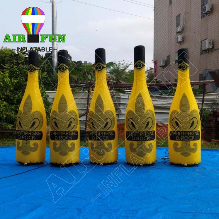 AIRFUN Inflatable Bottle Giant Inflatable Bottle Customized Beer inflatable advertising bottle can