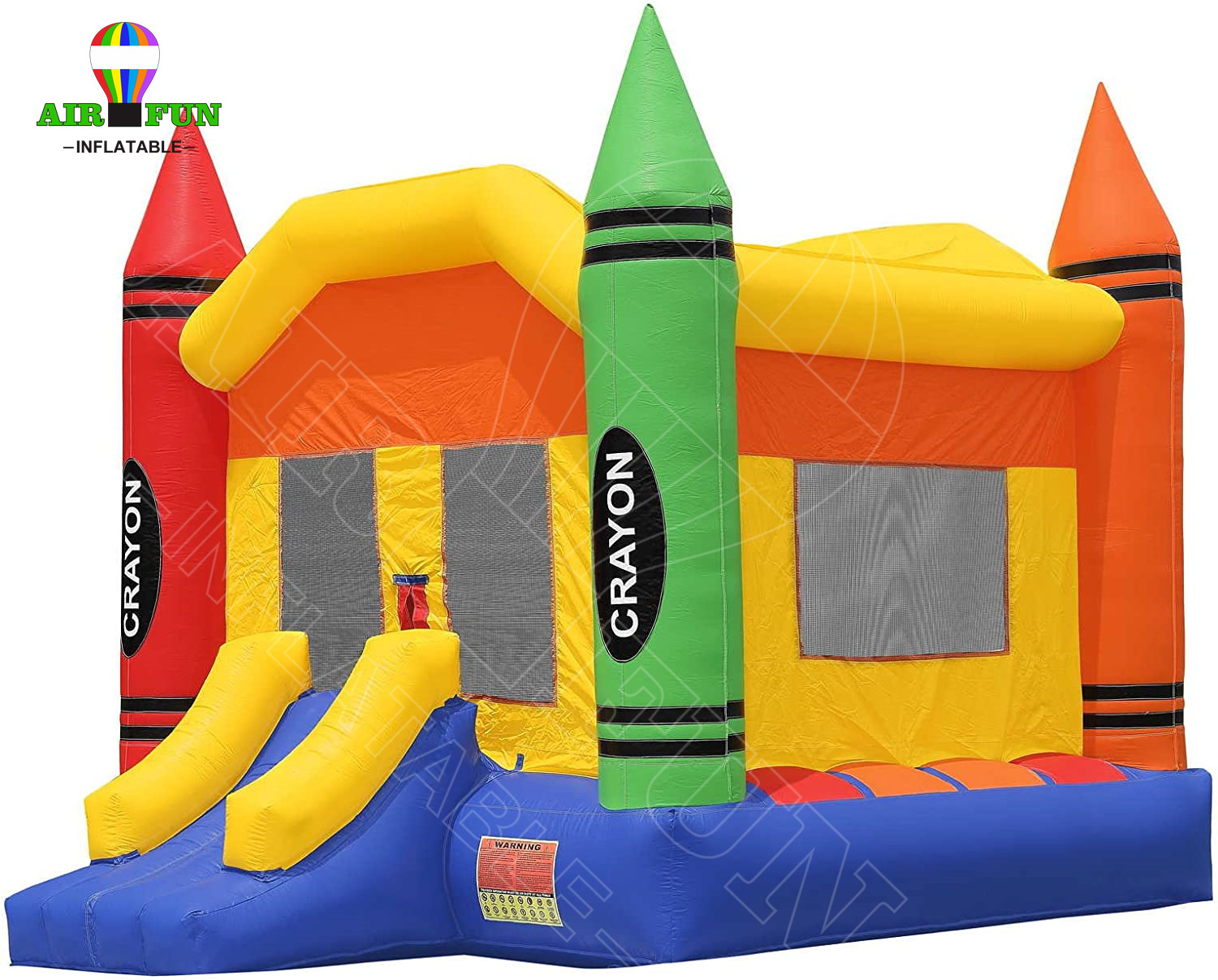 Airfun Children Soft small indoor Inflatable Trampoline Jump caryon Castle Bouncer Ocean Ball Inflatable Playground for kid