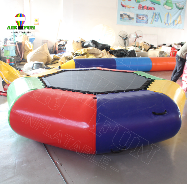 Airfun  Inflatable splash padded jump bouncer platform sungear water trampoline