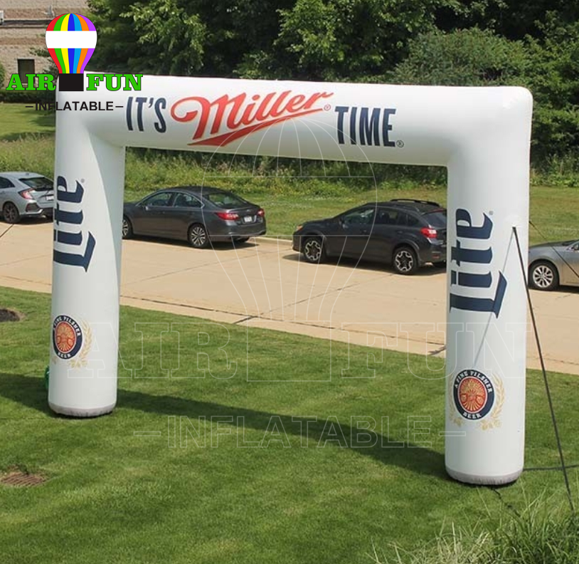 AIRFUN Inflatable Advertising Arch Door Custom Air Dancer Car Wash Advertising Costume in Air