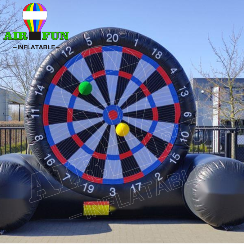 Airfun Quality Assurance inflatable football kick outdoor big inflatable soccer dart board