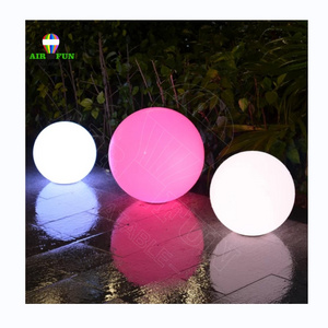 AIRFUN LED lighting PVC inflatable planet balloons for party decoration