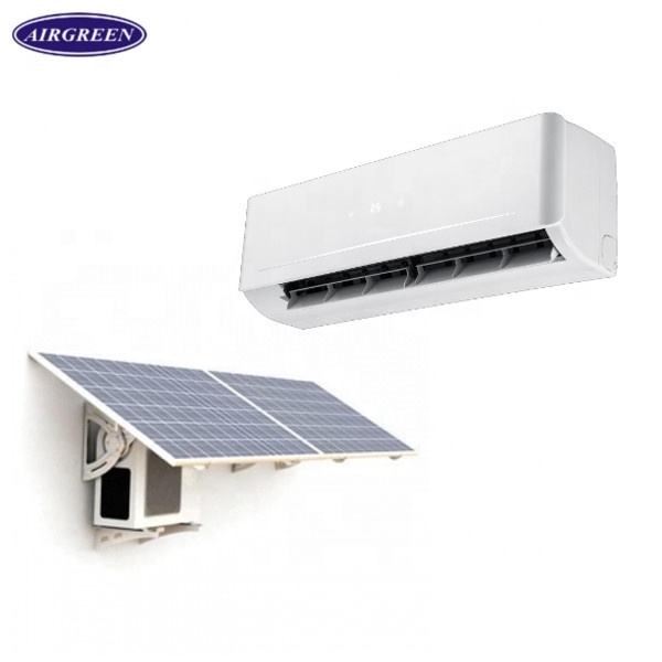 12000BTU 1TON 1.5HP ACDC SOLAR POWERED  AIR CONDITIONING aire acondicionado solar CHEAP PRICES FACTORY OF SOLAR AIR CONDITIONER