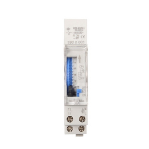 SUL180a Time Switch Mechanical Timer Switch 24 Hours Programmable Timer 16A Time 220V 16A 24H 8 Settings Manual/Auto Controller