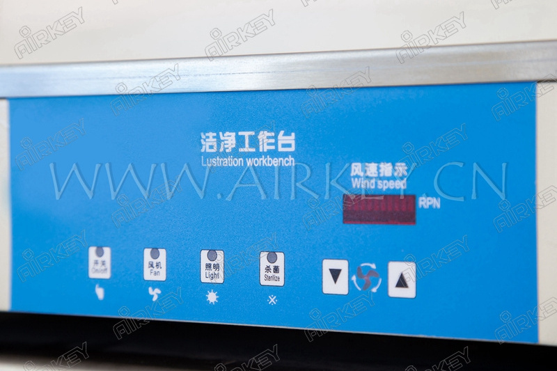 Stainless Steel 304 LAB ISO 5 HEPA H14 Filter with UV Lamp Laminar Air Flow Cabinet Clean Bench