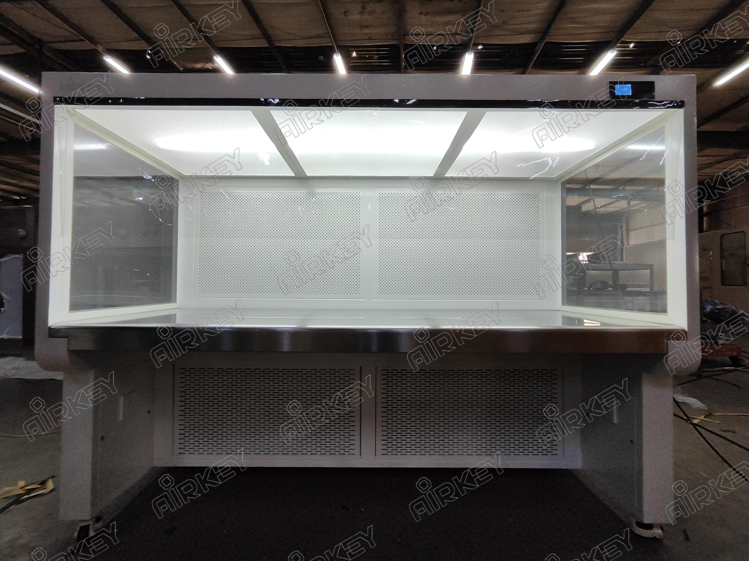 Stainless Steel 304 LAB ISO 5 HEPA H14 Filter with UV Lamp Laminar Air Flow Cabinet Clean Bench