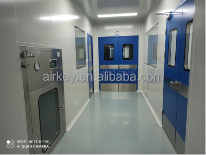 Cleanroom Use PU Insulated Wall and Rock Wool Sandwich Panels