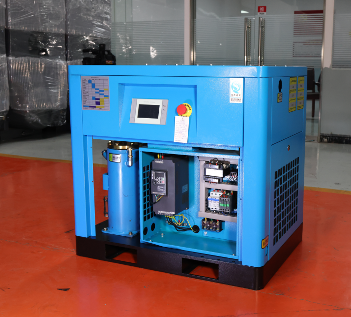 Customized Support  10HP 20HP 30HP Rotary Silent Air-compressors 7BAR 8bar 10bar 12bar Industrial Screw Air Compressor