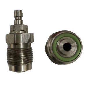 G5/8 DIN to Male 8mm Fill Nipple Quick Fitting AdaptErs For PCP Tank Valve