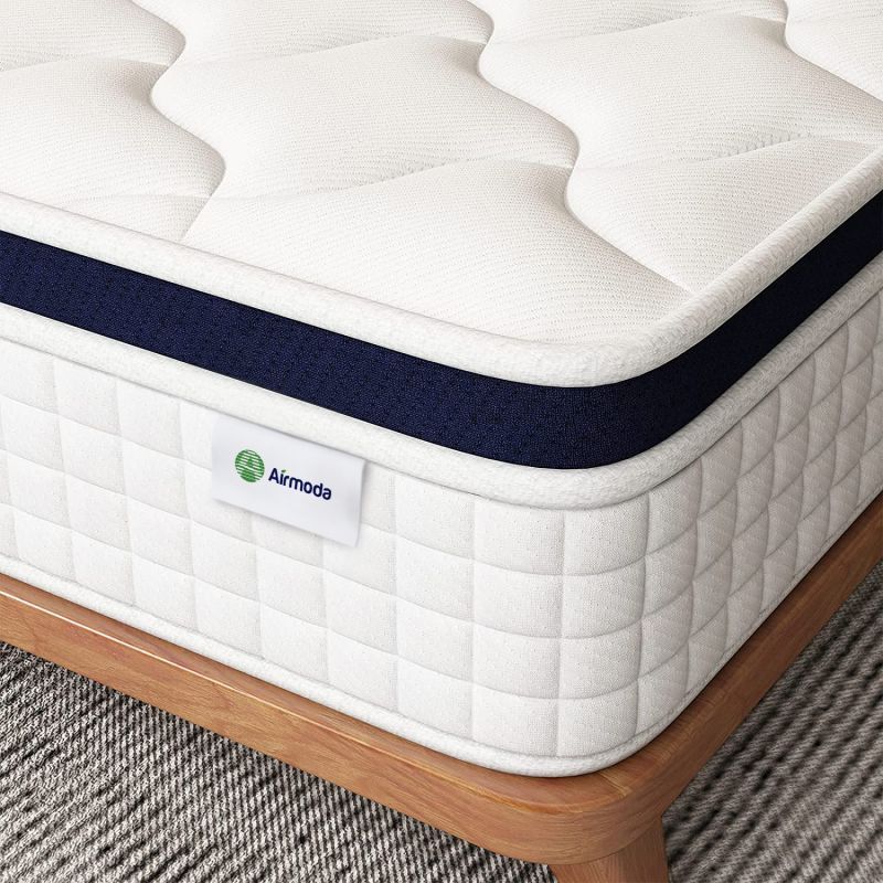 Single Pocket Spring High Quality Mattress China Top Bedding Euro Box Innerspring Size Foam Edge Support Bonnell Mattresses