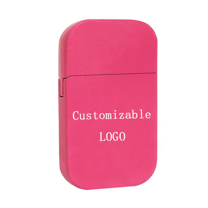 2023 Creative Pink Hello Kitty Lighter Windproof Pink Flame Cute Lighter for Girls Gift Wholesale