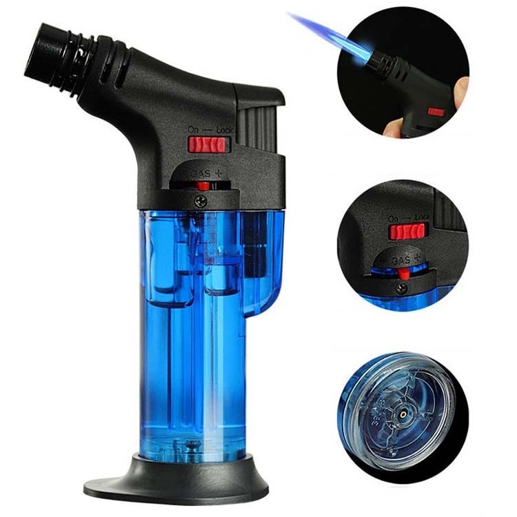 AIRO New Refillable small handheld refillable Jet Flame blow torch lighter Cigar Torch Lighter