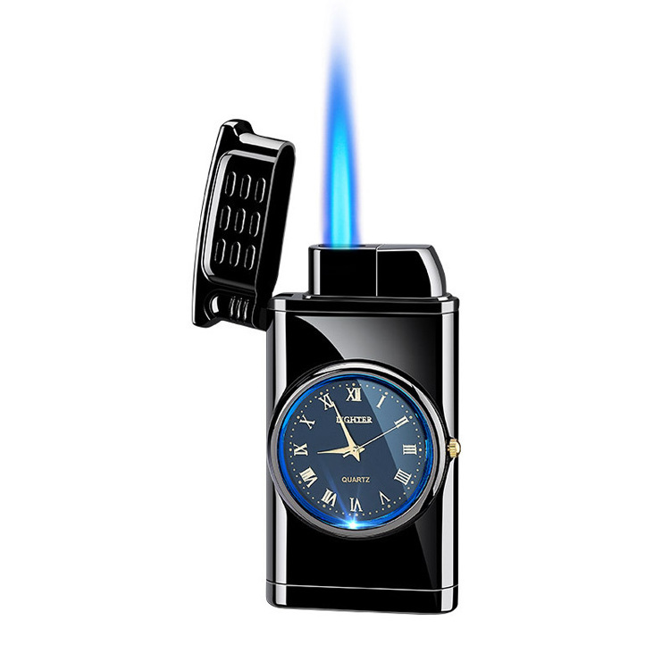 AIRO New blue Flame Torch Lighter men adjustable watch lighter