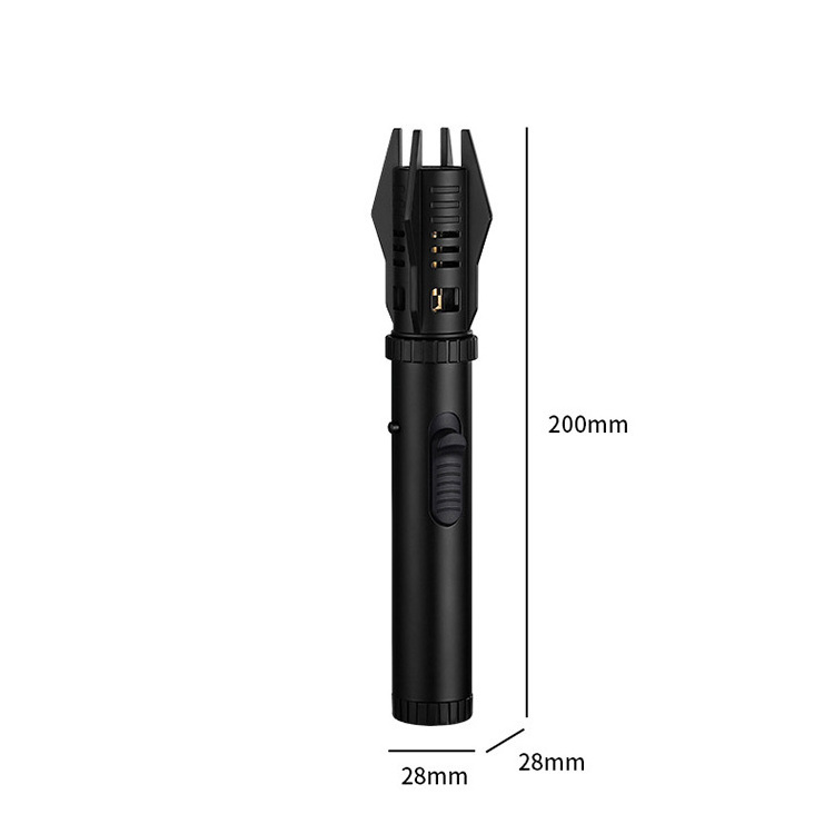 New Outdoor Torch Lighter 1300 Degree Single Jet Flame Welding Soldering Pen Gun Refillable Gas Lighter