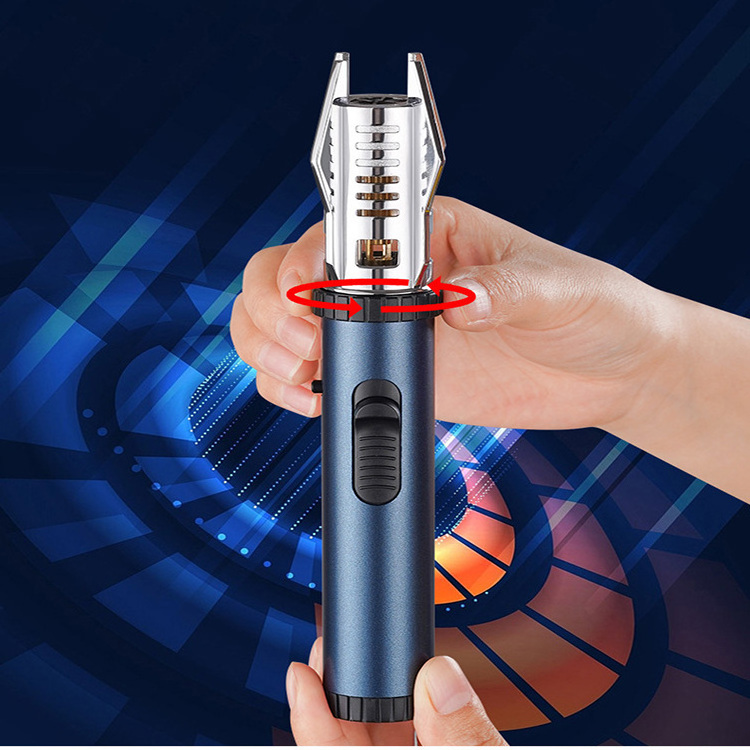 New Outdoor Torch Lighter 1300 Degree Single Jet Flame Welding Soldering Pen Gun Refillable Gas Lighter