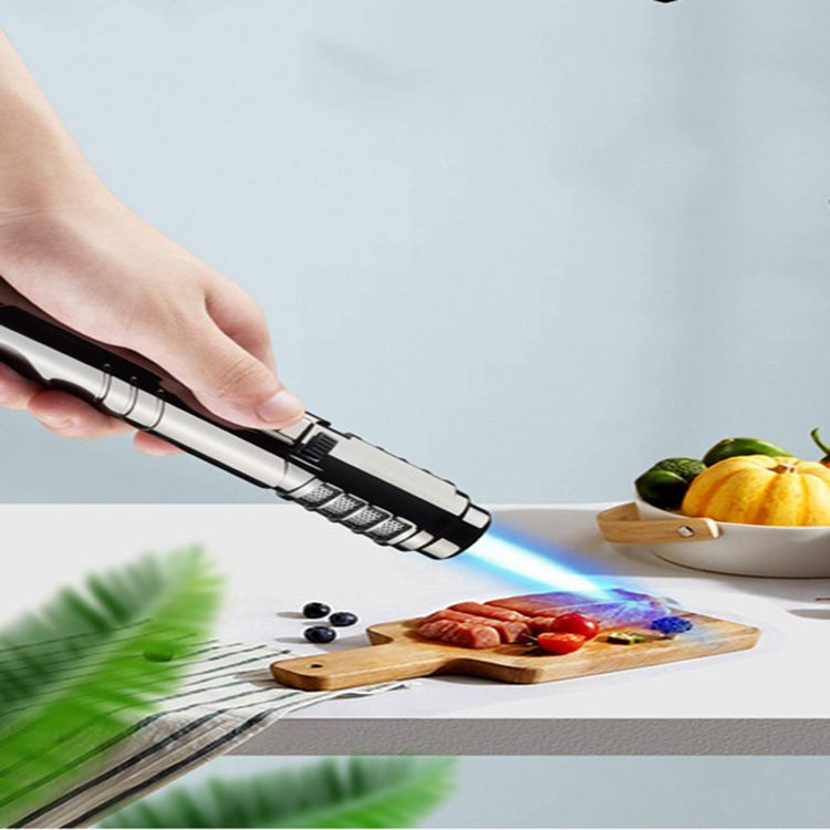 Creative Cocktail Cigarette Cigar Lighter Bar Tools Jet Flame Adjustable Luxury Smoking Torch Lighters