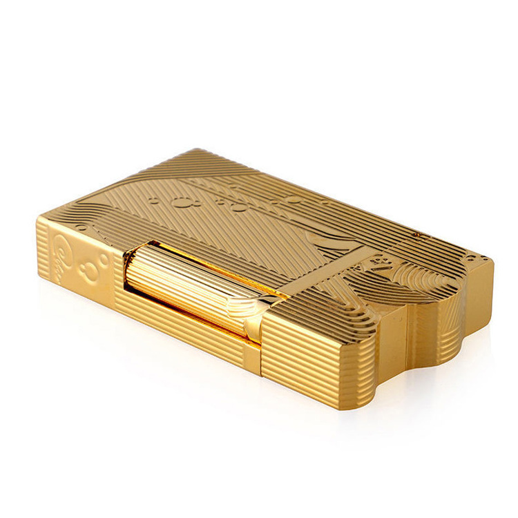 2023 New Pure brass lighter gift box kerosene lighter handmade lighter