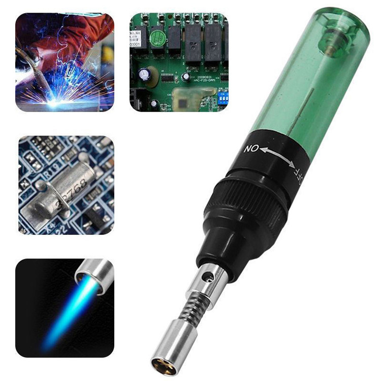 Wholesale Small Pen Type Gas Soldering Iron Flamethrower Household Welding Repair Tools Gas Soldering Iron Head Accessories