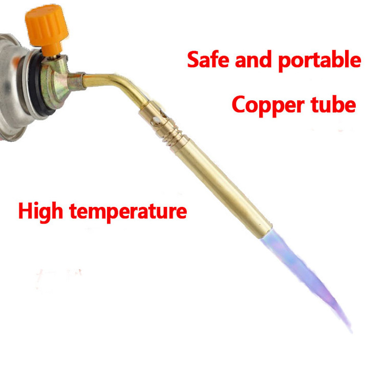 New hand-held butane brazing outdoor welding torch burning pig hair burner welding flame gun Gas Torch