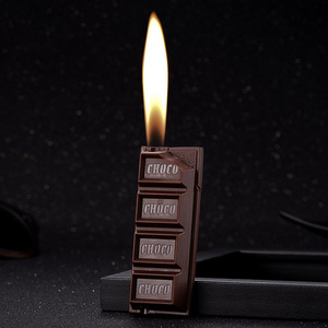 AIRO New chocolate shaped open flame butane gas cigarette lighters