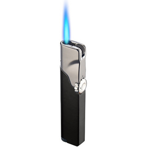 luxury cigarette mini torch lighter girly lighters single jet flame butane lighter auto