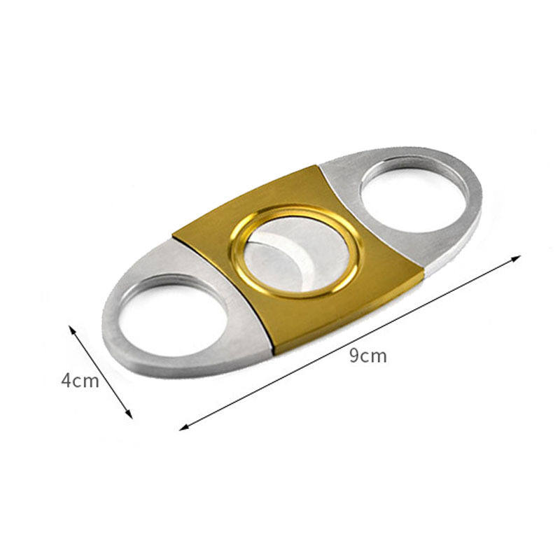 Metal Cigar Cutter stainless steel custom Scissors Gift Portable Smoking Accessories lighter cigar v cutter