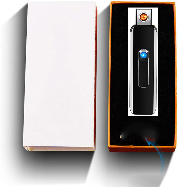 2022 USB Rechargeable Lighter Environmental Lighter Windproof Electronic Cigarette Lighter