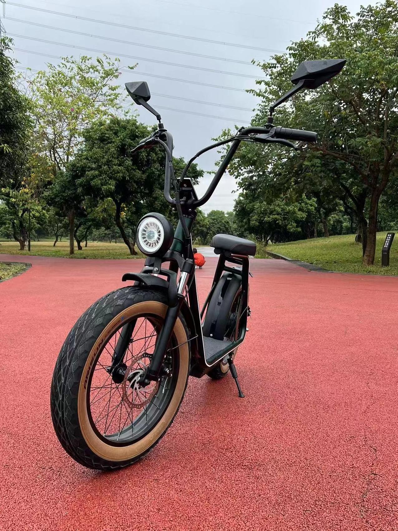 High Speed Mobility Scooters 48V 1000W Folding E-bike Adult 20Ah IP54 Bicycle 20inch Bmx Fat Tire Electric Bike Scooter