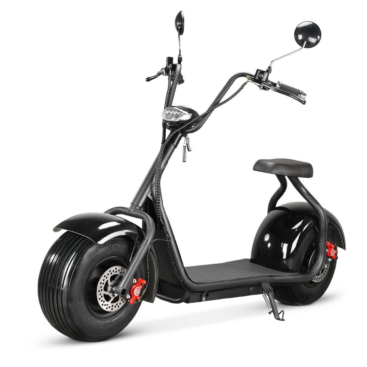 Fashion Design Lithium Street Legal Drive Electric Scooter for Adults Battery Powered Citycoco