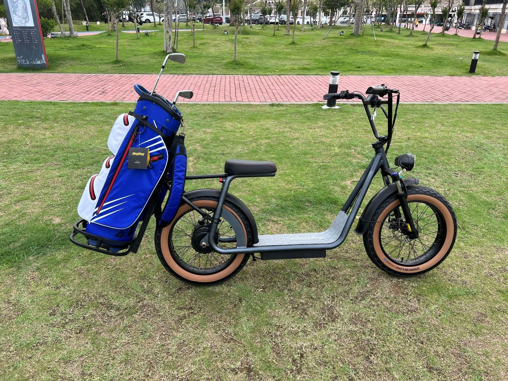 20Inch Big Wheel Golf Folding Electric Scooters Adult E Scooter fat bike Adventure 1000W offroad climbing electric scooter