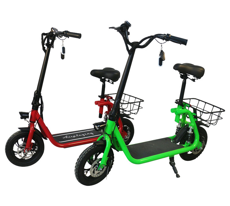 mini cheaper 350w Moped Electric Bicycle Electric Bike Foldable e scooter kids scooters