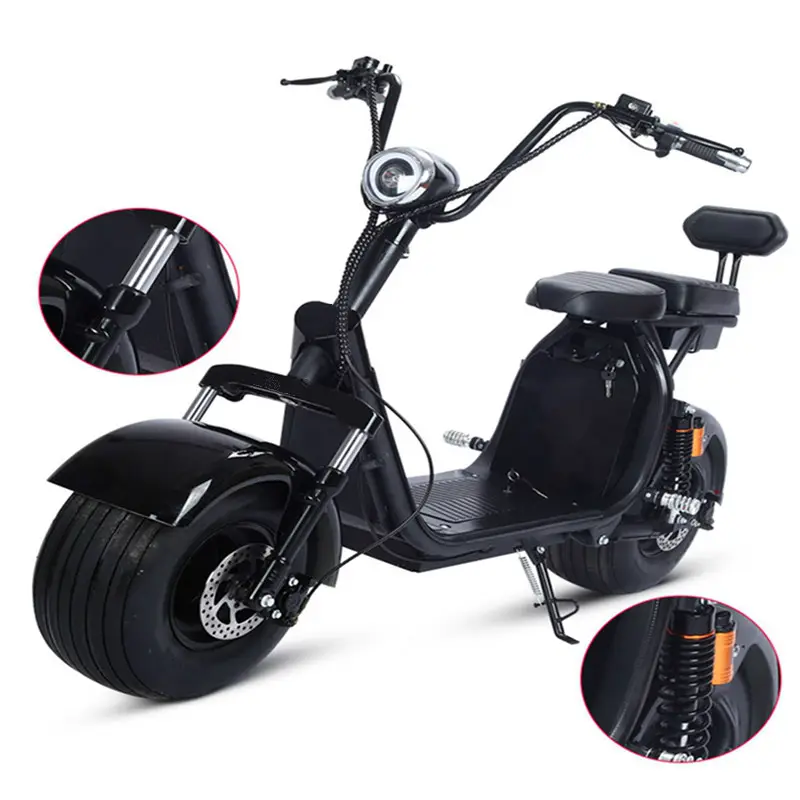 China Factory New Model Low Step Scooter 60V 20AH Lithium battery 1500W 2000W Strong power cityCoCo