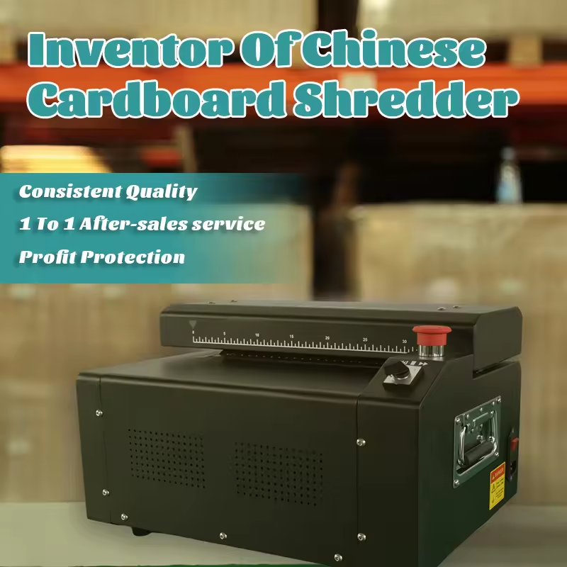 Quality Assurance High Safety Level Cardboard Kraft Expanding Pad Shredder Cutting Corrugated Paper Cushion Machine