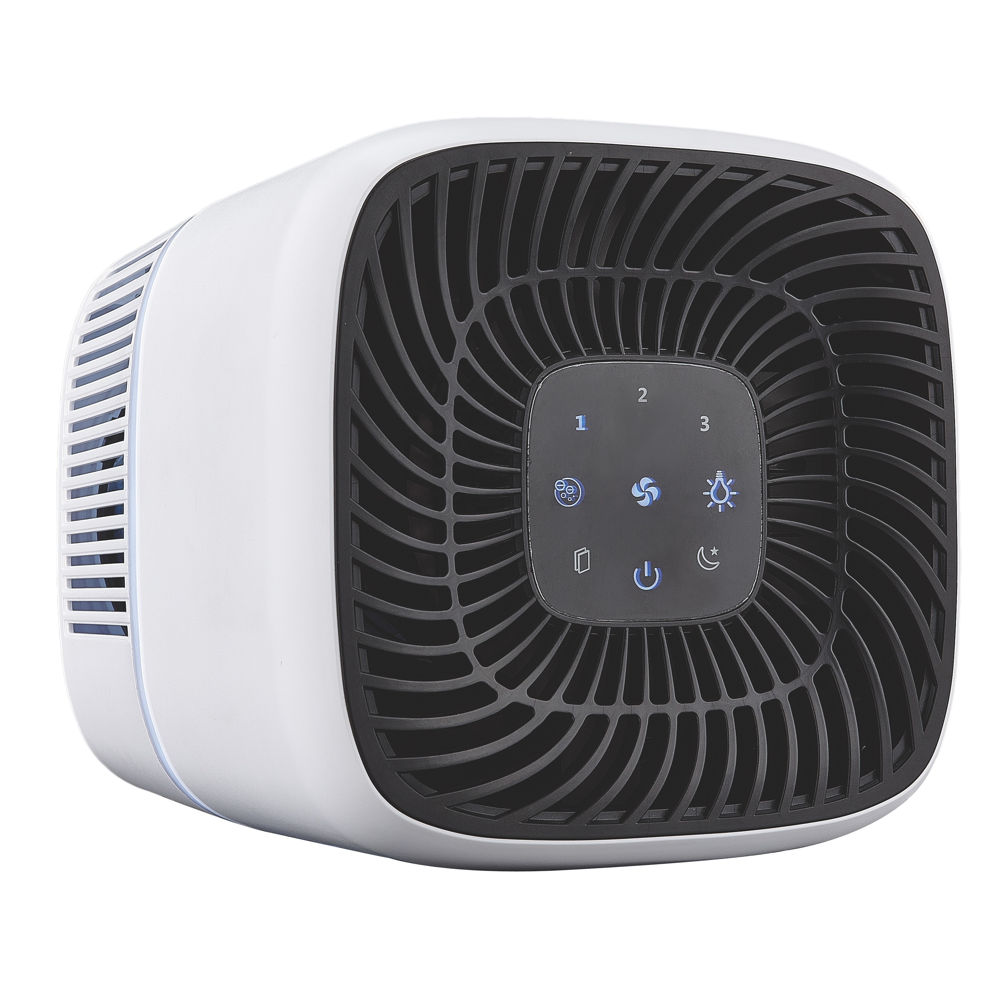 BKJ-15C Mini Desktop Air Purifier with Good Material Activated Carbon Filter Electric HEPA Filter Power Source