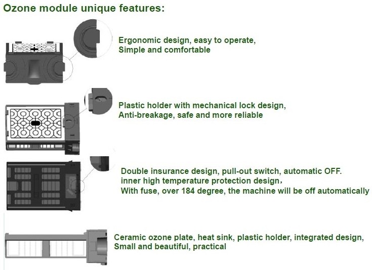 10G Air Purifier  to remove Smoke Smell, Pet and Food Odors, Allergens, Virus ozone generators