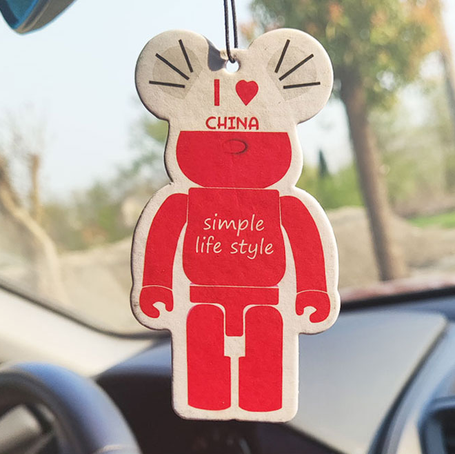 Santo  Hanging Car Perfume Decoration  Aromatherapy Car Perfume Wholesale Solid Air Freshener