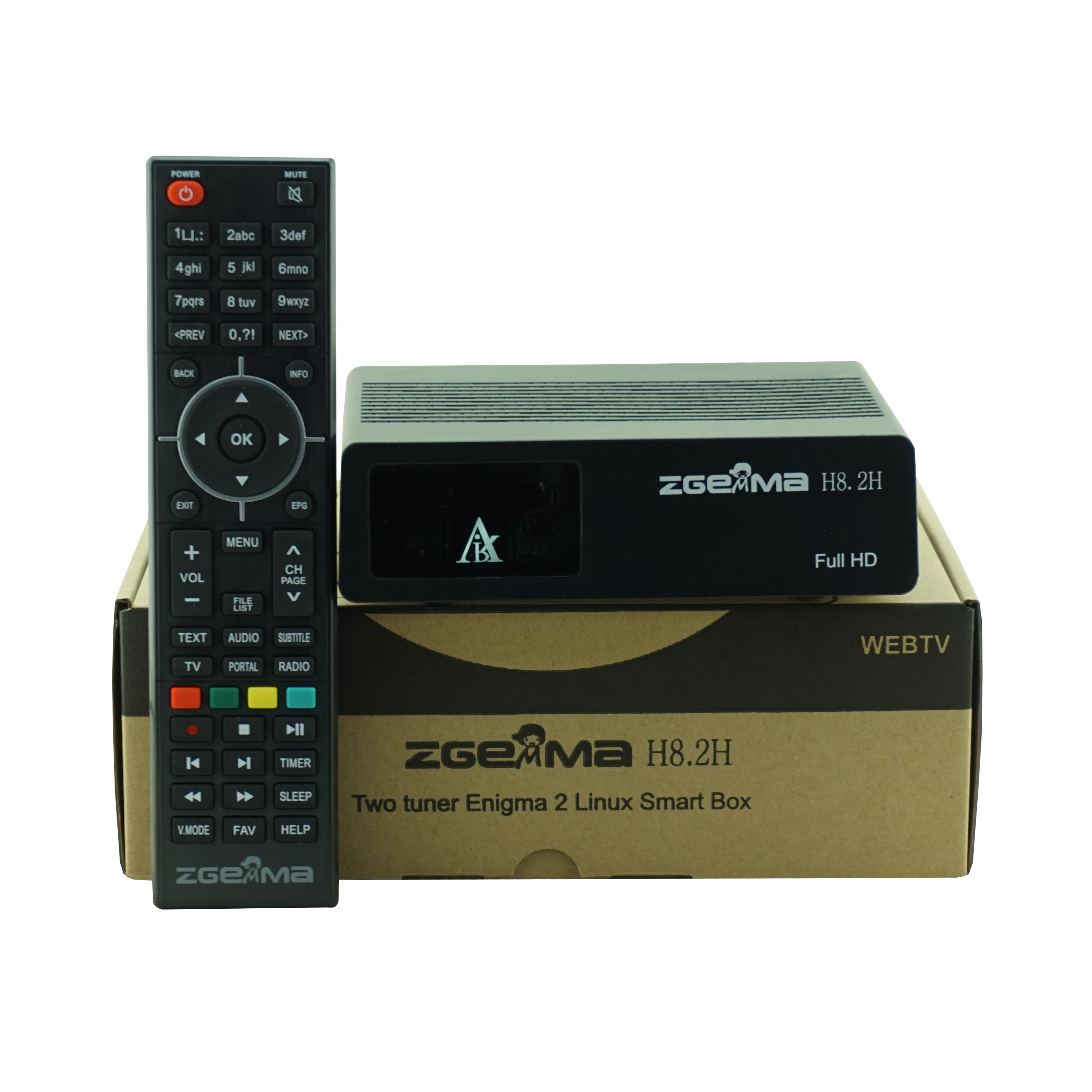 The Most Popular Satellite iptv Receiver Box in Europe : H8.2H DVB-S2X + DVB-T2/C combo tuner and Linux Operating System