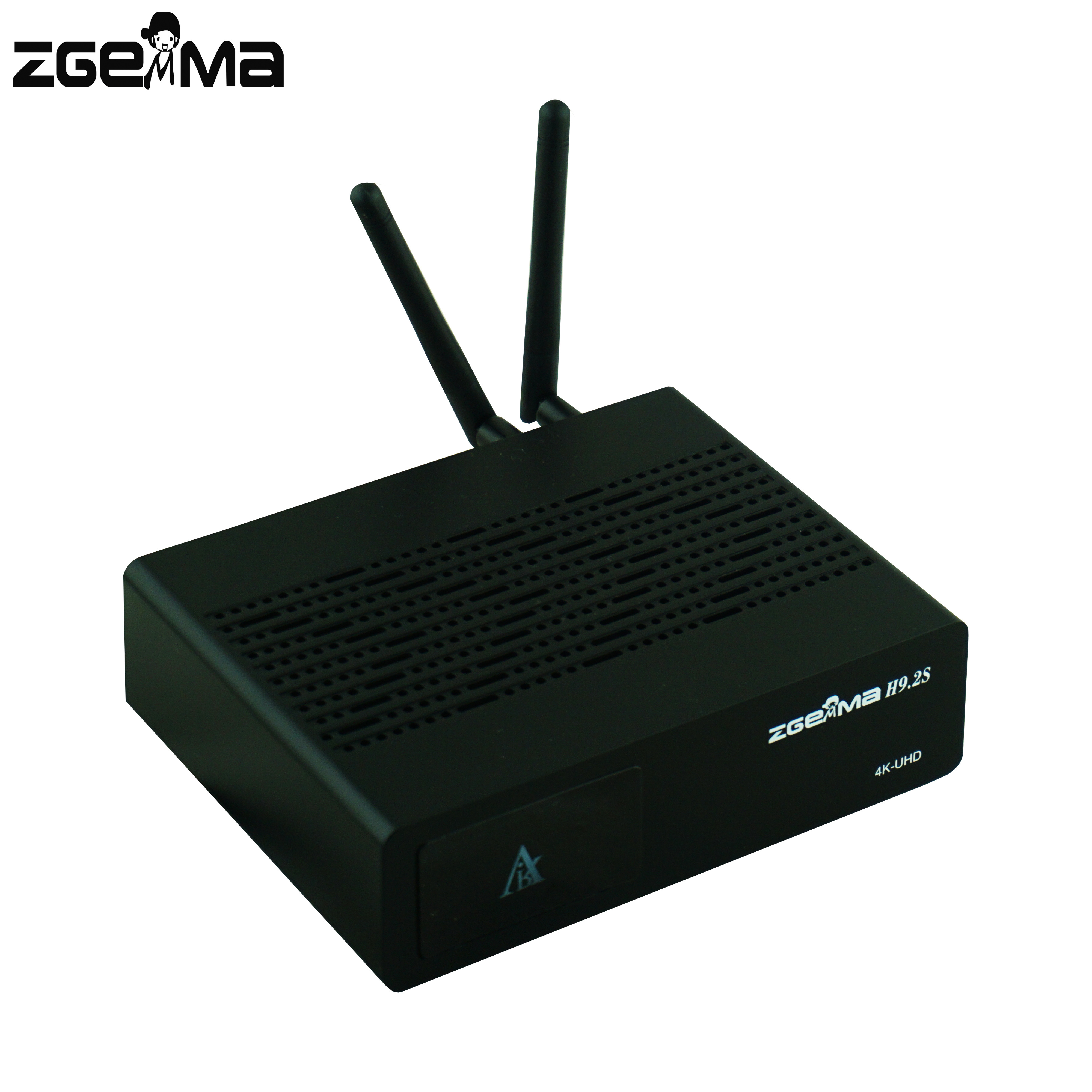 Super Wholesale 4K UHD Receiver ZGEMMA H9.2S Linux OS E2 Dual Core HEVC/H.265 Decoding DVB-S2X+S2X Twin Tuners