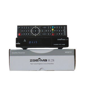 New&Special Zgemma H2S with twin tuner DVB-S2 Dual Core HD fta satellite receiver