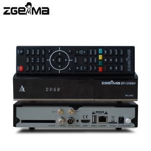 2019 Best New ZGEMMA H9 COMBO Linux OS Dual Core Decoder DVB-S2X+T2/C Twin Tuners 2*Ci Plus+2*WiFi