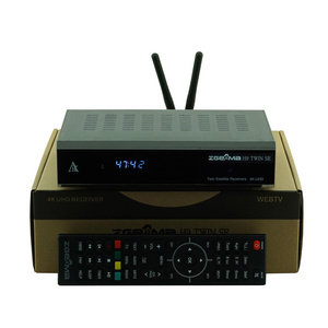 4K Linux + Android OS DVB Twin DVB-S2X+DVB-S2X Tuner Enigma2 Zgemma H9 Twin SE  satellite tv receiver