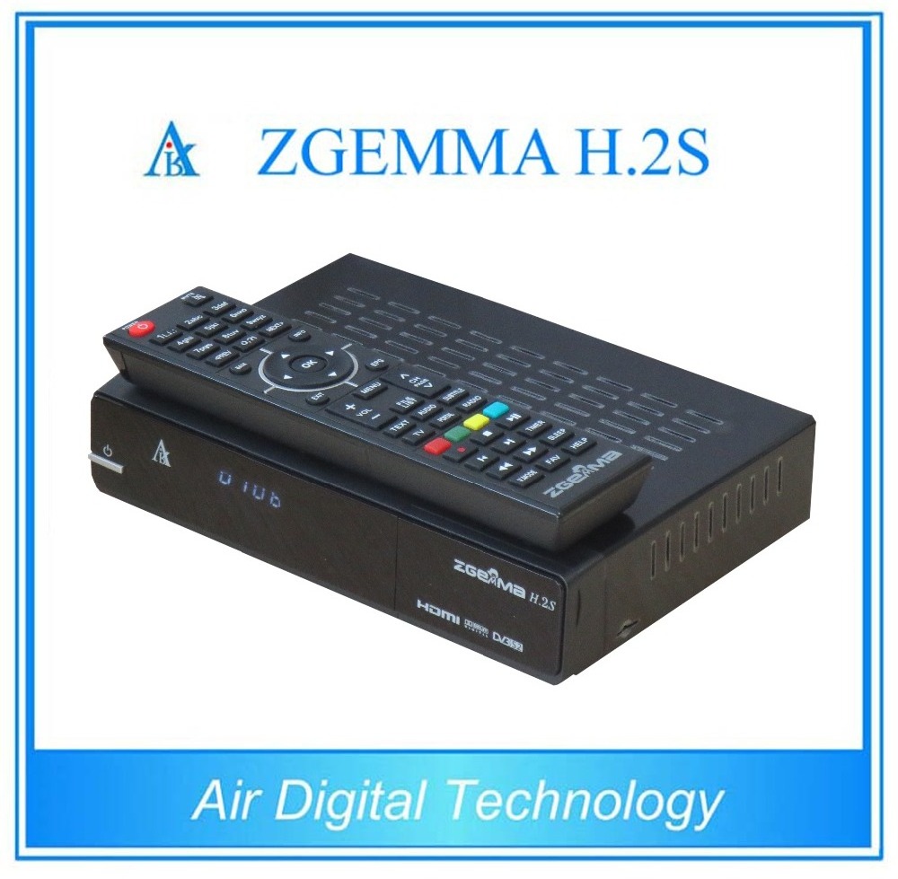 New&Special Zgemma H2S with twin tuner DVB-S2 Dual Core HD fta satellite receiver