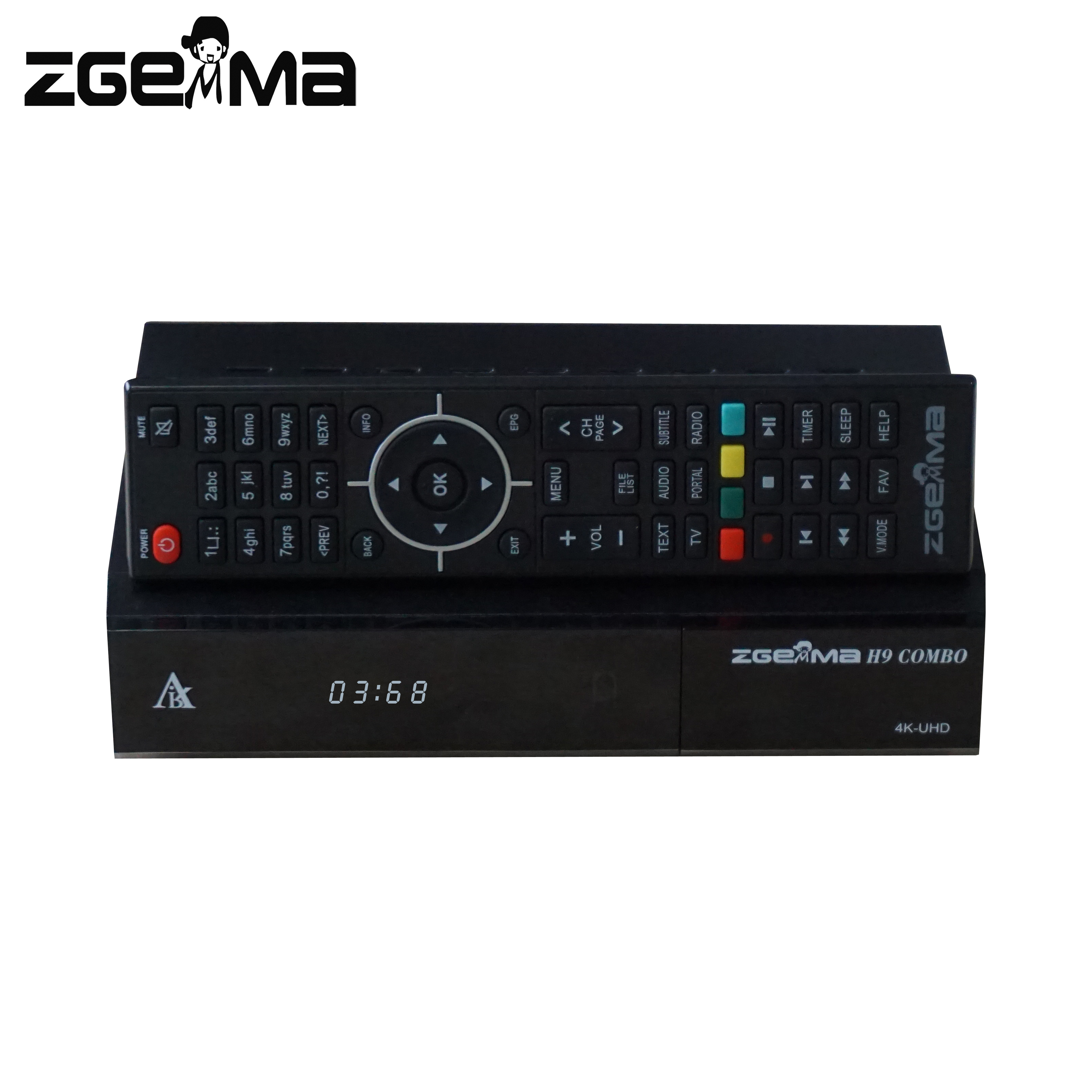 2019 Best New ZGEMMA H9 COMBO Linux OS Dual Core Decoder DVB-S2X+T2/C Twin Tuners 2*Ci Plus+2*WiFi