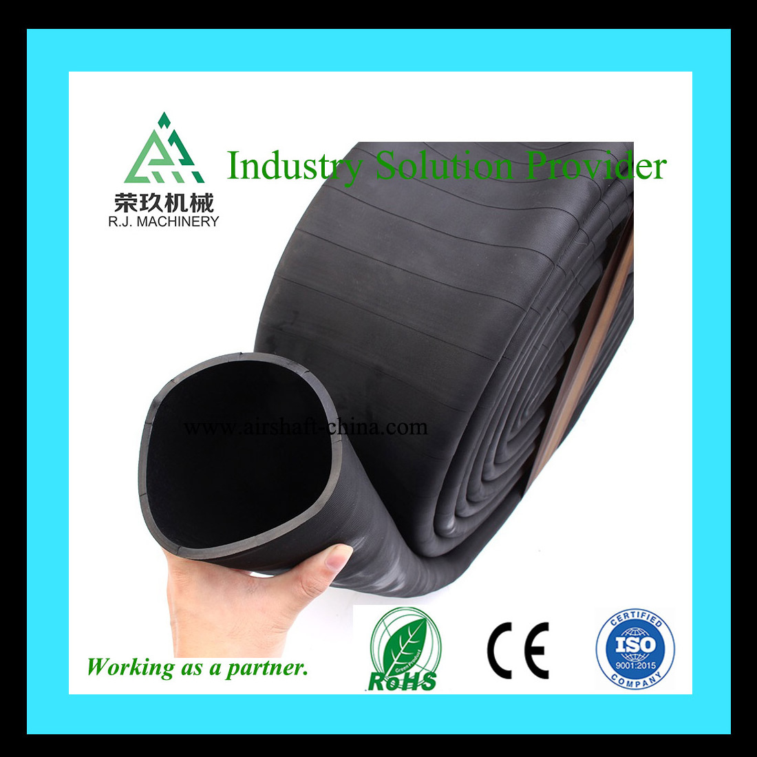 Airshaft Tractor Tire Inner Bladder For Customizable Air Shaft Rubber Tube