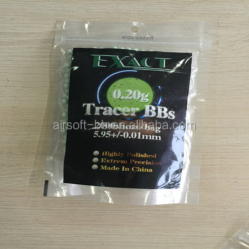 0.20gr Tracer airsoft bb 6mm bulk bbs