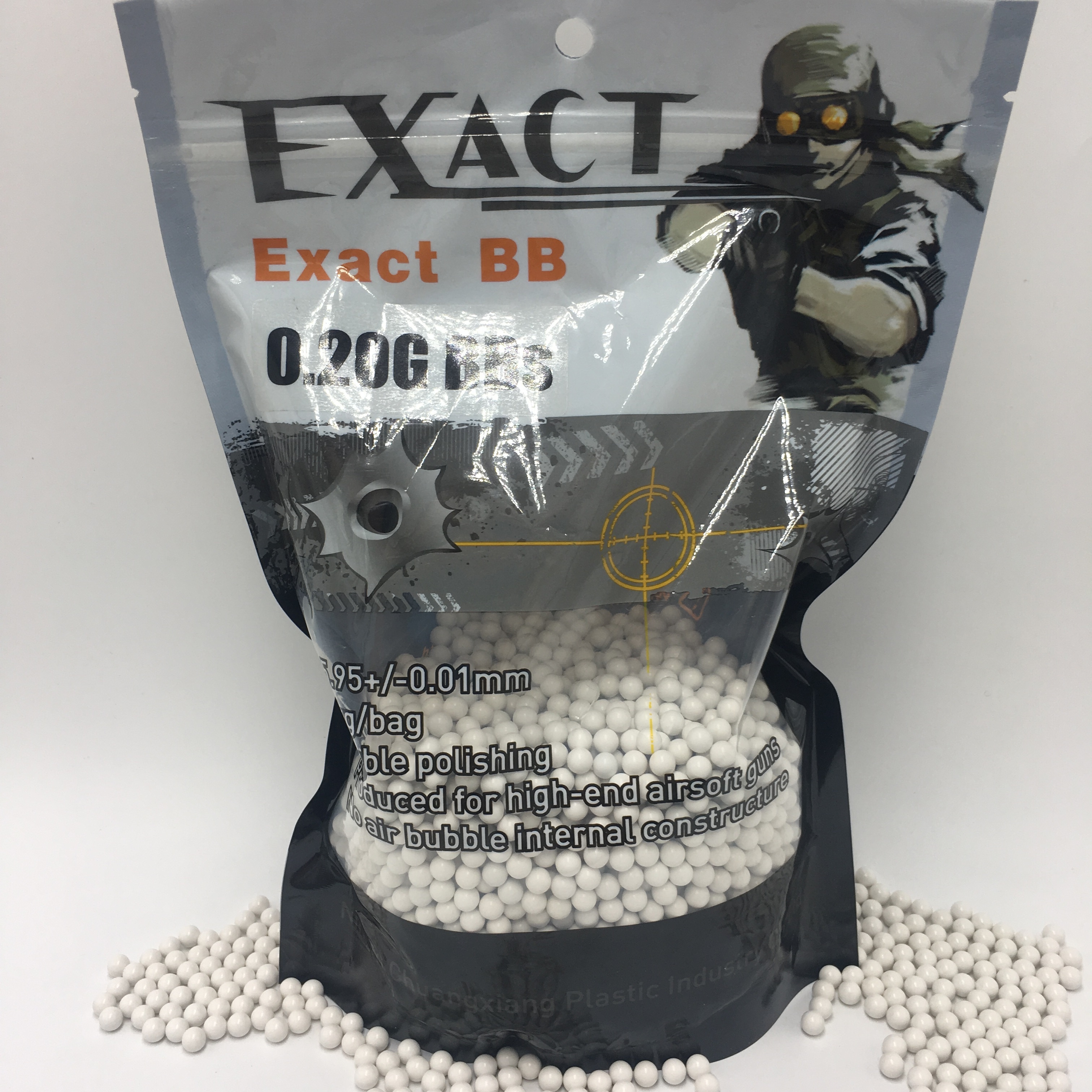 High quality 6 mm bb 0.2 airsoft bbs