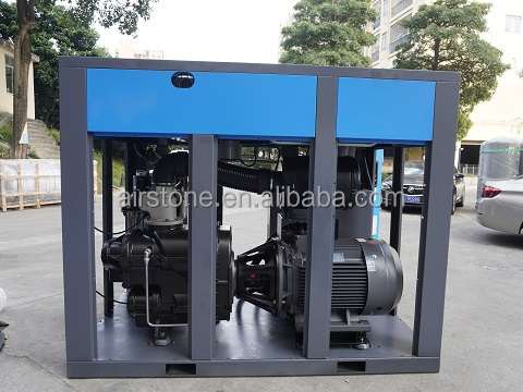 Airstone Big 2 Stage AS-175BD 1000 CFM 8 Bar 116 PSI 132KW 175HP PM VFD Double Screw Rotary Air Compressor