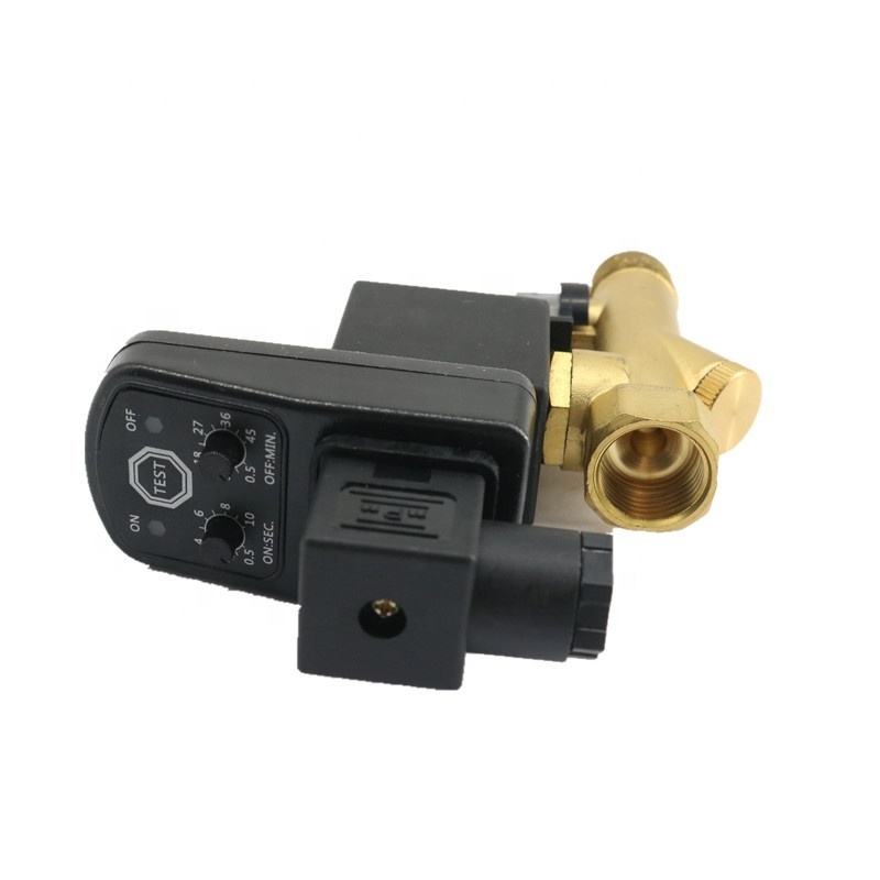 Compressed Air System 220V Timer Drain Valve High Pressure Automatic Drain Valve